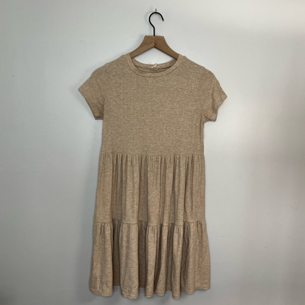 Tan BabyDoll Dress
